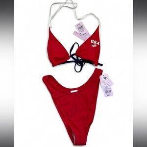 Wild Fable Red Bikini Set